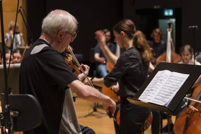 Sloviti violinist Gidon Kremer podprl projekt Music for the future